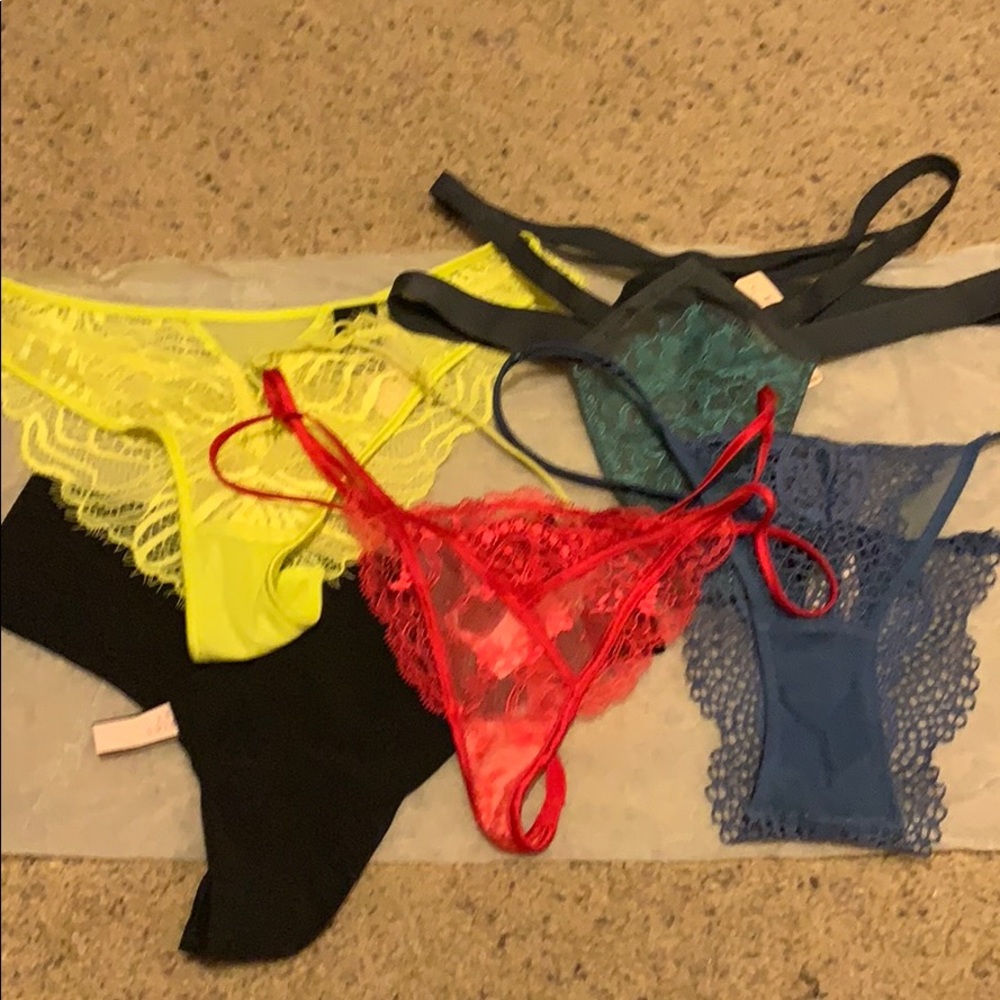 5 NEW Victoria Secret Sexy Panties XS